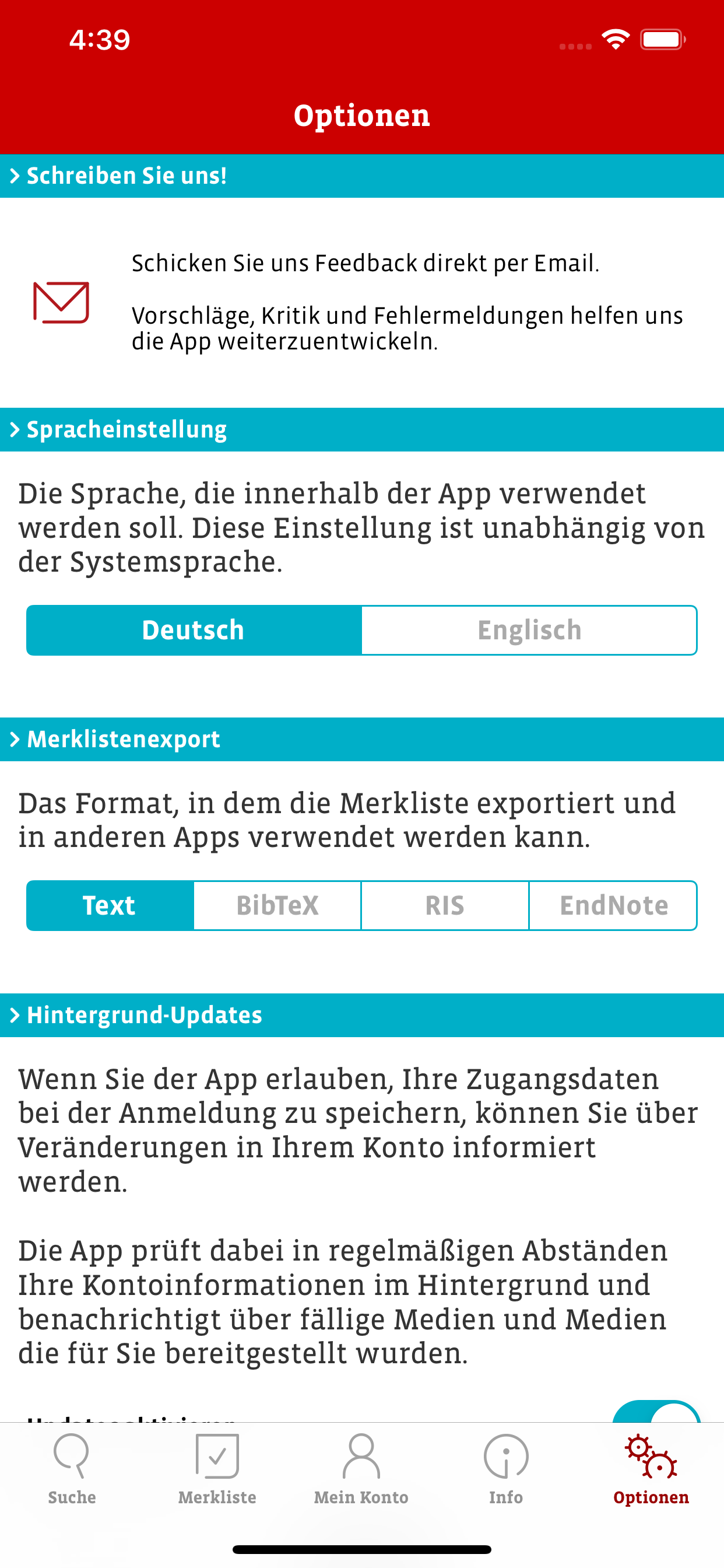 SLUBApp
