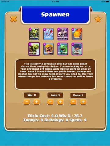 Deck Builder For Clash Royale - Building Guideのおすすめ画像4