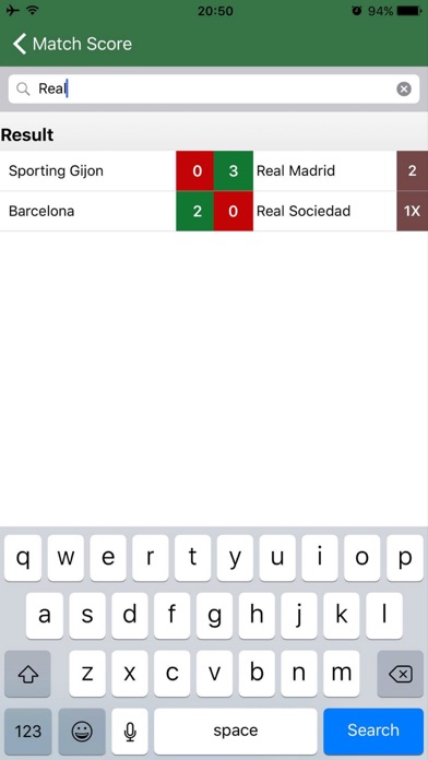 MatchScore Predication iPhone screenshot 5 - Sports app