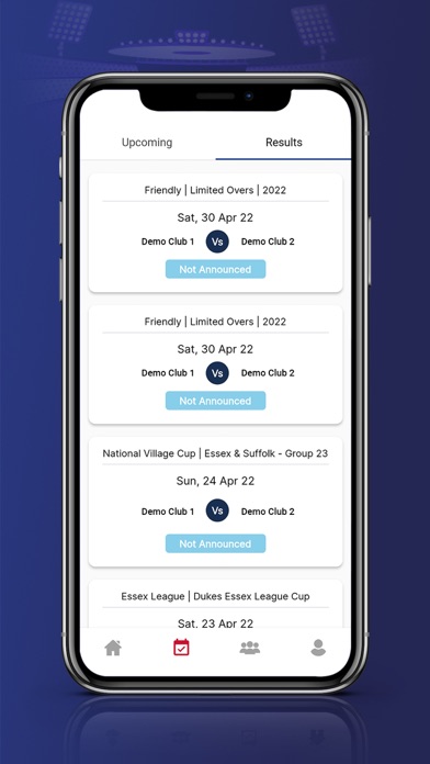ClubSports.live® Screenshot