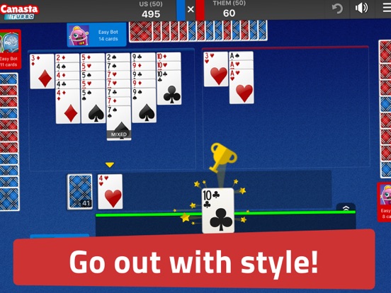 Screenshot #5 pour Canasta Jogatina: Card Games