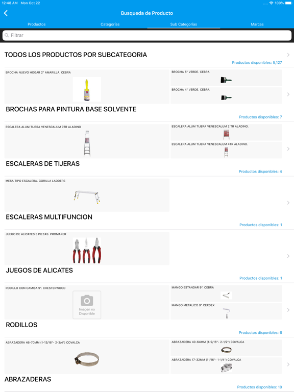 Catálogo Digital Febeca C.A. iPad screenshot 4 - Shopping app