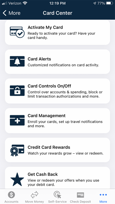 Affinity Federal Credit Union Screenshot