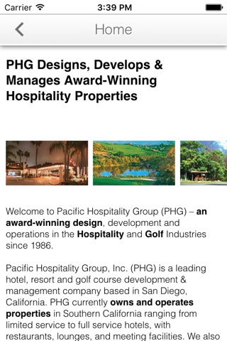 Pacific Hospitality Group screenshot 3