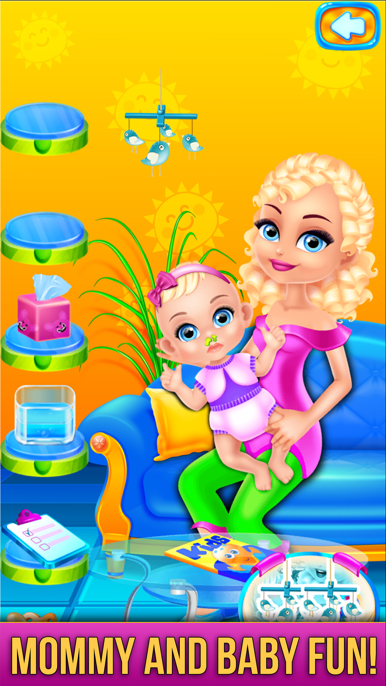 Baby Adventure - Dressup Salon Games for Girls screenshot 4
