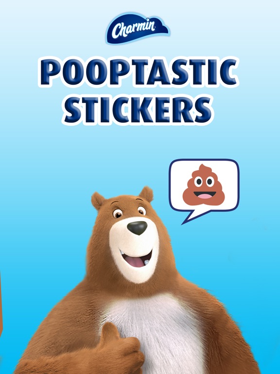 Charmin Pooptastic Stickersのおすすめ画像1