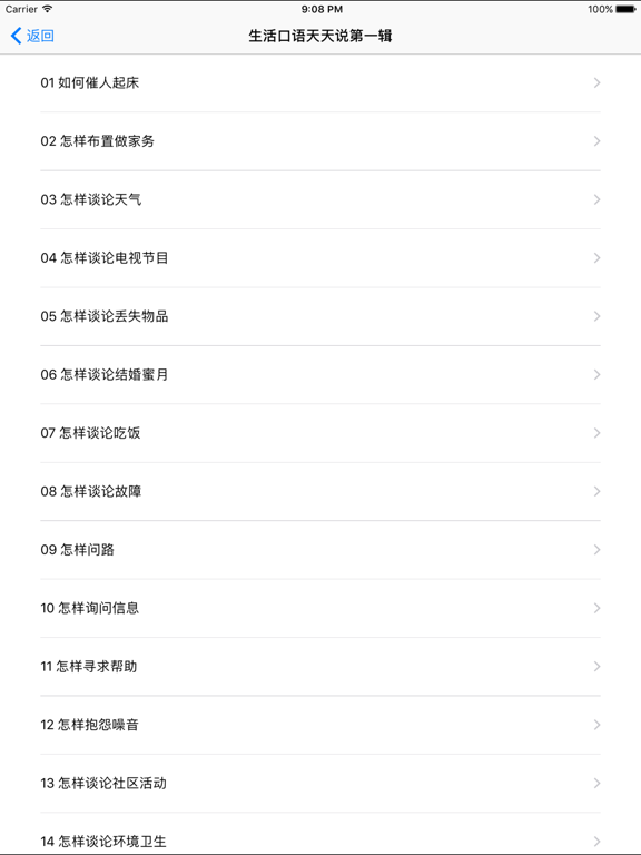Screenshot #5 pour 日常生活英语口语天天说