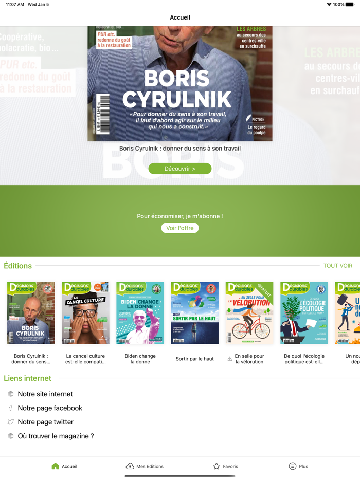 Décisions durables le magazine