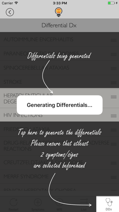 Neurology Dx Screenshot