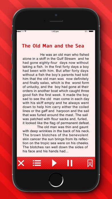Screenshot #3 pour Voice ebook- Text To Speech Voice Reader