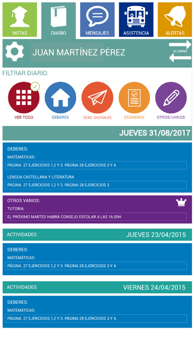 Pupilpro Padres Screenshot