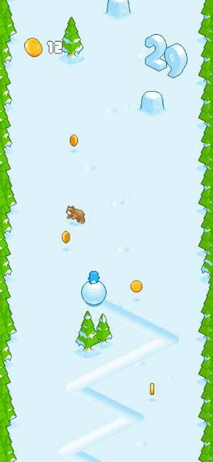 ‎Snow Roll Screenshot