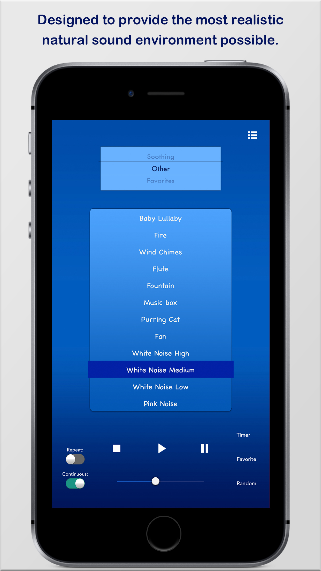 Sleep Sounds: Calm Rain, White Noise, Nature, Fan