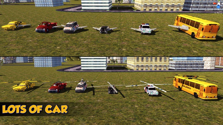 Airborne Super Car Driving: Racing Drone Rivals screenshot-3