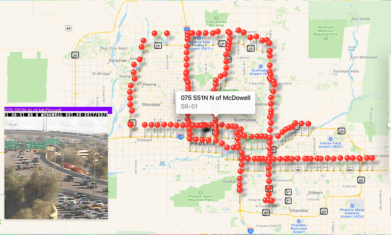 Houston Traffic Cameras - Travel & Transit & NOAA