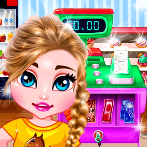 Supermarket Fun:Game For girls Icon