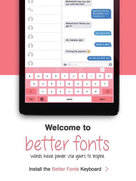 Better Font-s Cool Keyboard-s!のおすすめ画像1