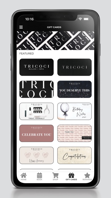 Tricoci Salon & Spa Screenshot