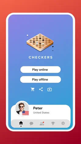 Game screenshot Checkers Online | Dama Game hack
