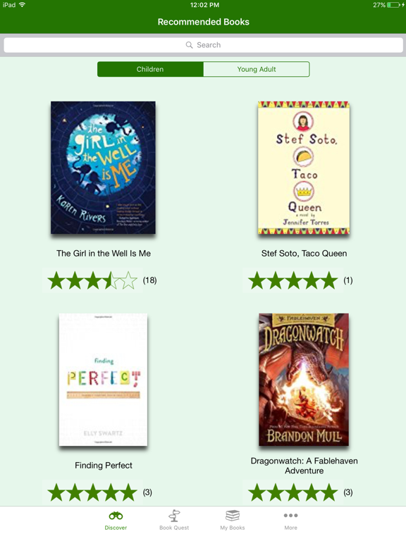 Bookopolis iPad screenshot