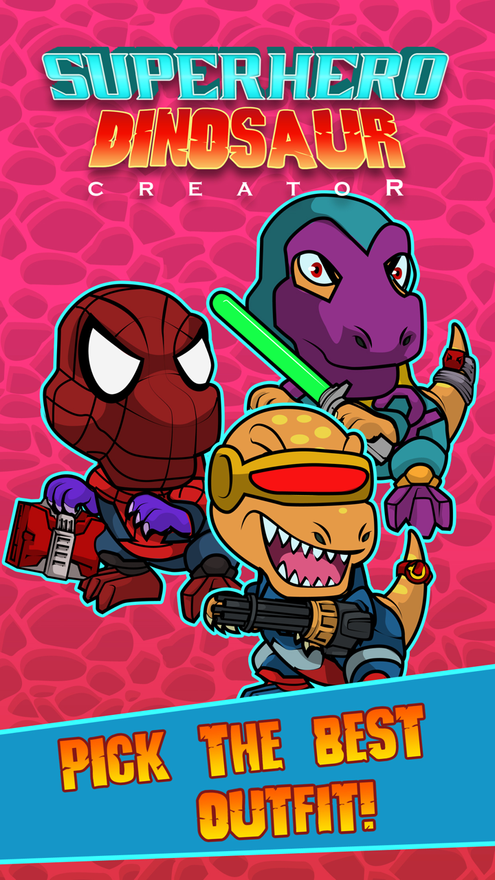 Amazing Comic SuperHero Dino T-Rex Creator screenshot 2