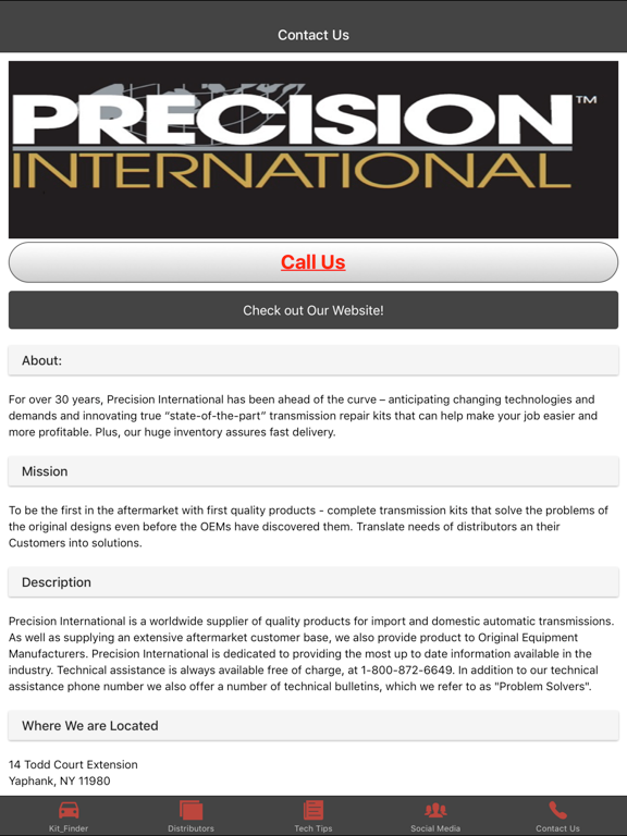 PI Kit Finder iPad screenshot 5 - Reference app