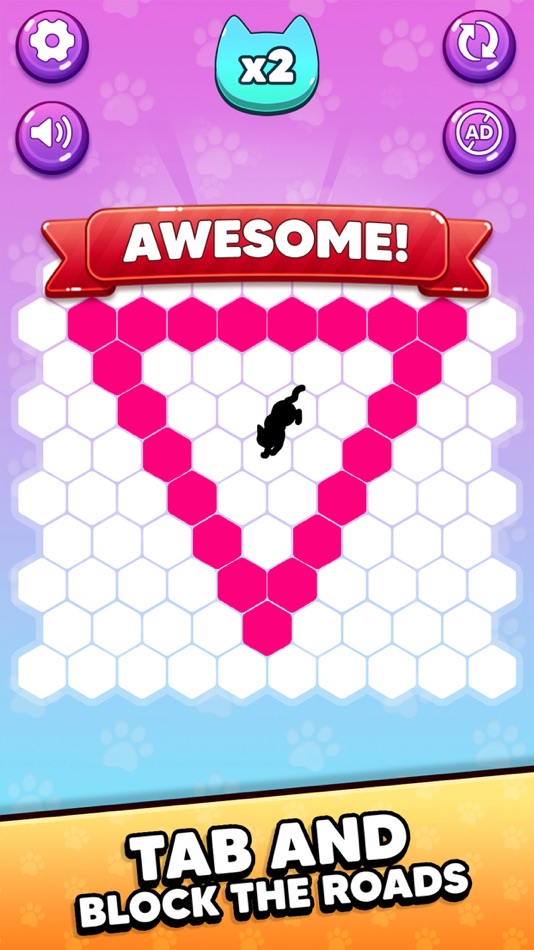 #2. Cat Trap (iOS) 由: Polyque Games