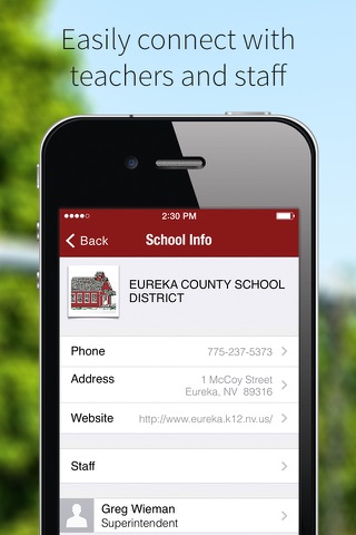 Eureka County School District screenshot 2