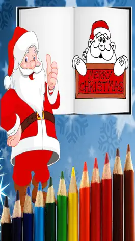 Game screenshot Christmas Santa Coloring Pages -Kids Coloring Book hack