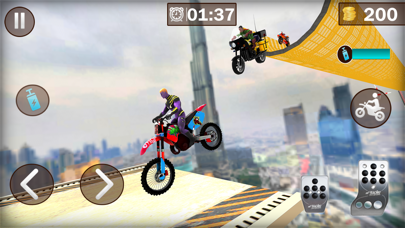 Superhero Bike Stunt Racing 3D Screenshot