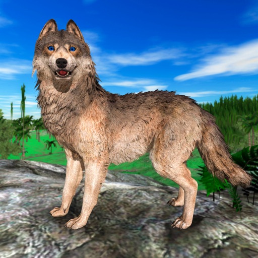 Wild Snow Wolf Simulator iOS App