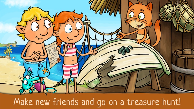 The Zwuggels - Beach Holidays and Treasure Hunt screenshot-3