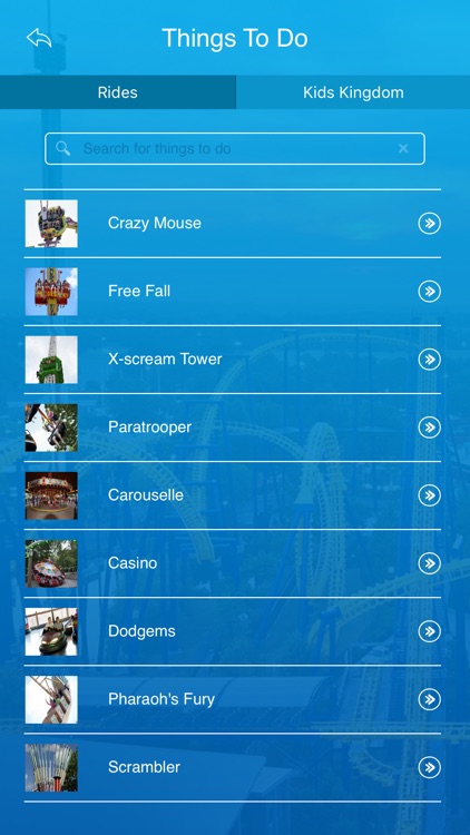 Guide for DelGrosso's Amusement Park