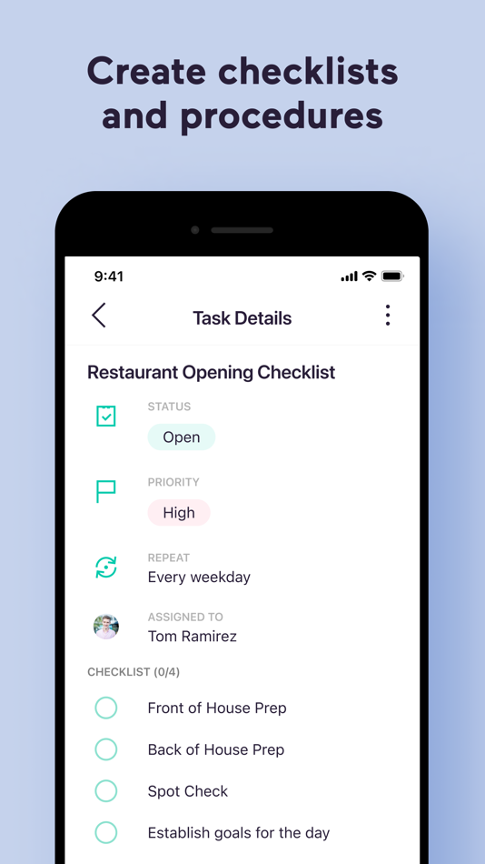 #5. Coast Work Orders & Scheduling (iOS) 由: One Six Nine, Inc