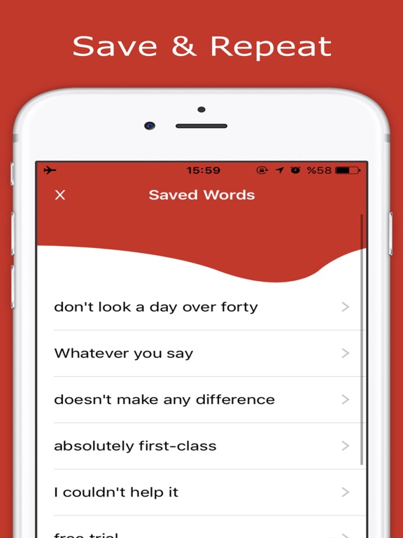 Learn English with Conversation iPad screenshot 4 - Education app