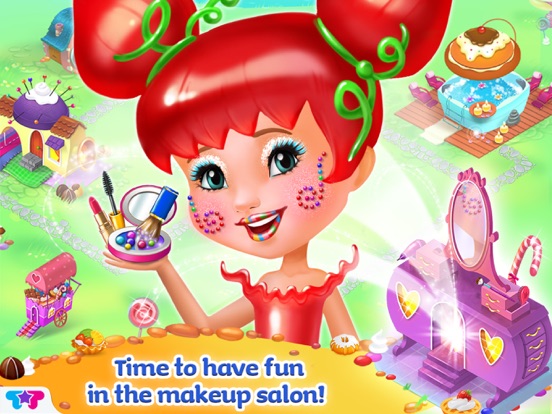 Candy Girl Resort: Sweet Spa & Fashion Designer iPad app afbeelding 4