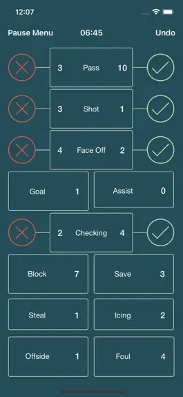 Game screenshot Ice Hockey Stat Keeper apk