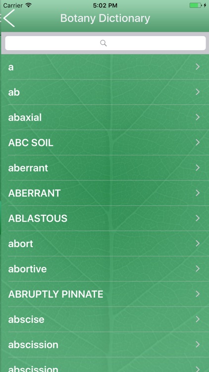 Botany Dictionary Free