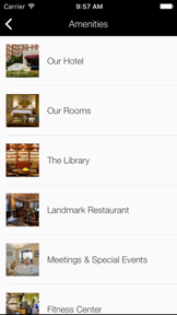 Warwick Hotels and Resorts screenshot
