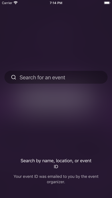 Dentons Events Screenshot