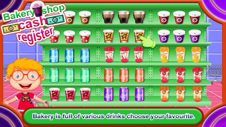 Bakery Shop Cash Register & Supermarket Game