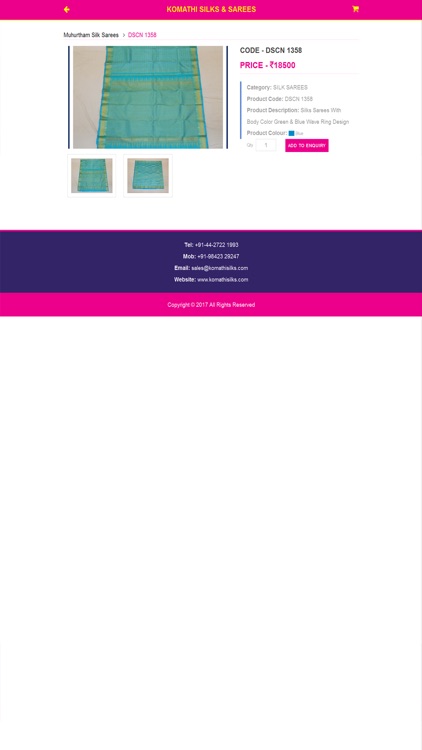 Komathi Silks & Sarees