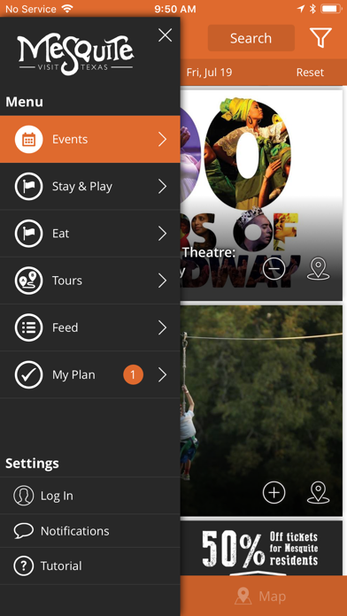 Visit Mesquite, TX! Screenshot