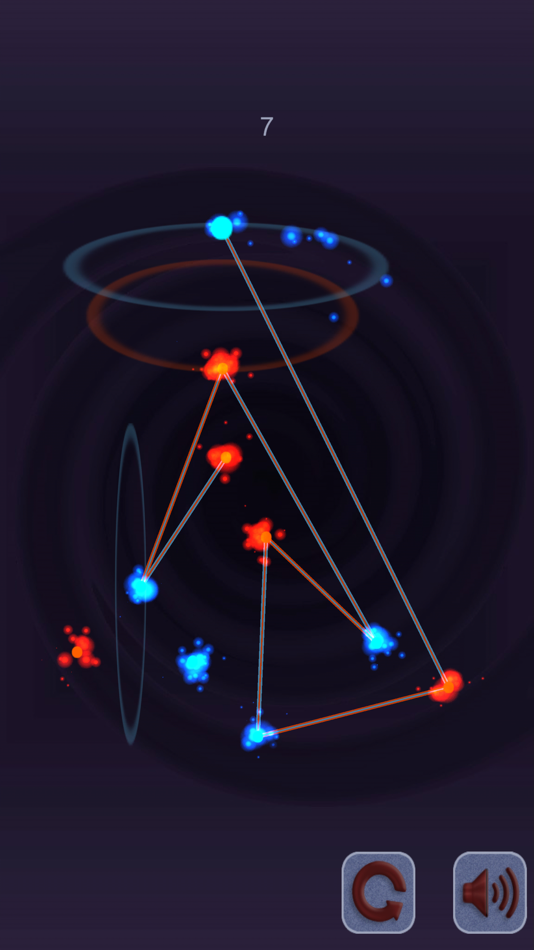 #3. Color Fireworks. Fires & Lines (iOS) 由: Ruslan Goncharenko