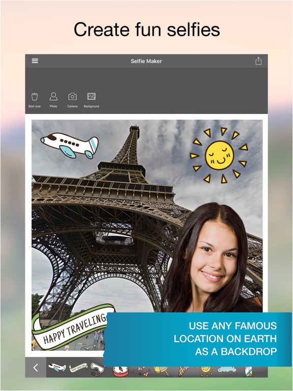 Screenshot #4 pour Selfie Maker - fake location with landmark photos