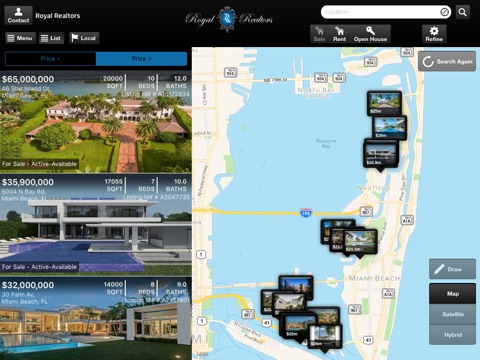 ROYAL REALTORS for iPad screenshot 2