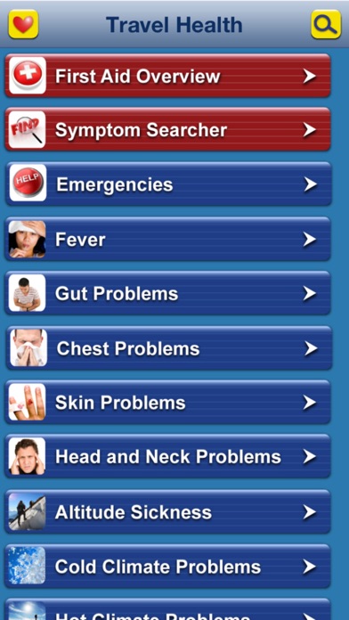 Travel Health Guide Screenshot 1