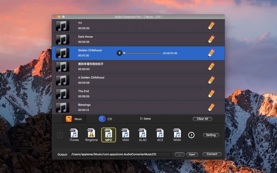 Audio Convert-Music Converter - 3.4.3 - (macOS)