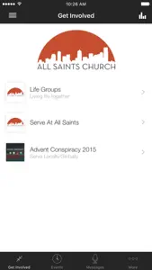 All Saints screenshot #1 for iPhone