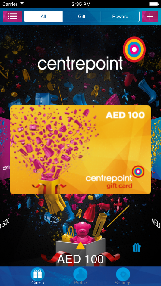 Centrepoint mGiftCard - 2.3.6 - (iOS)